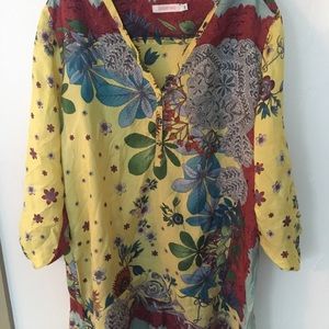 Johnny Was tunic size M